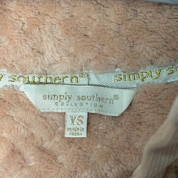 Little Girl Simply Southern Sherpa Pullover - Picture 4 of 4